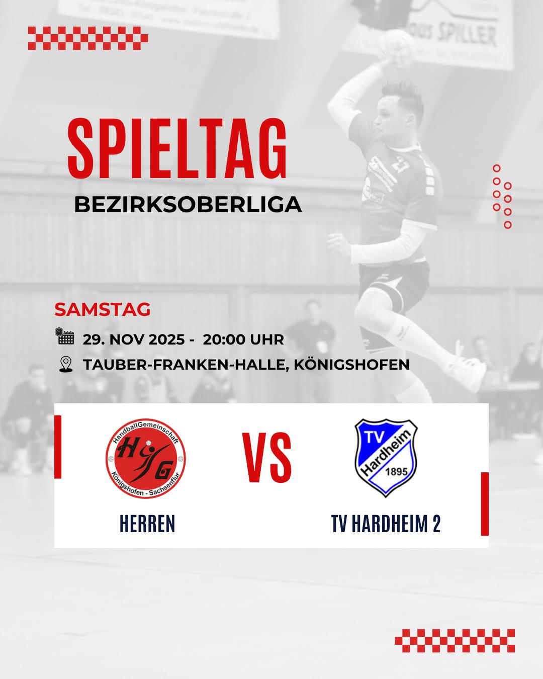 Herren empfangen den TV Hardheim 2