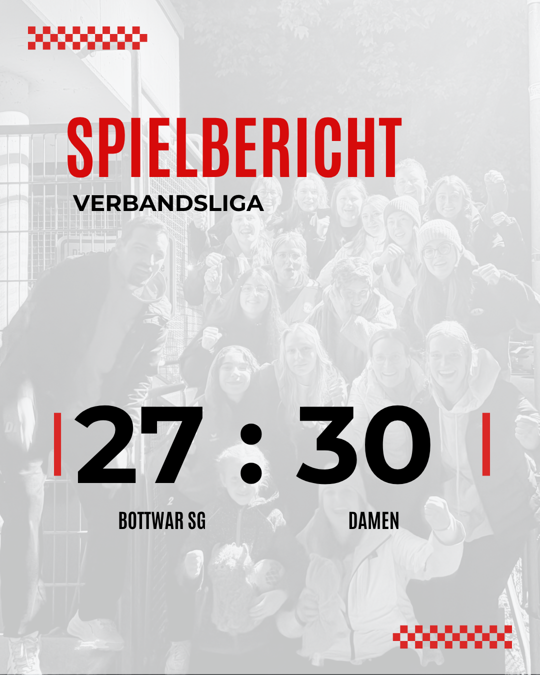 Damen gewinnen gegen die Bottwar SG.